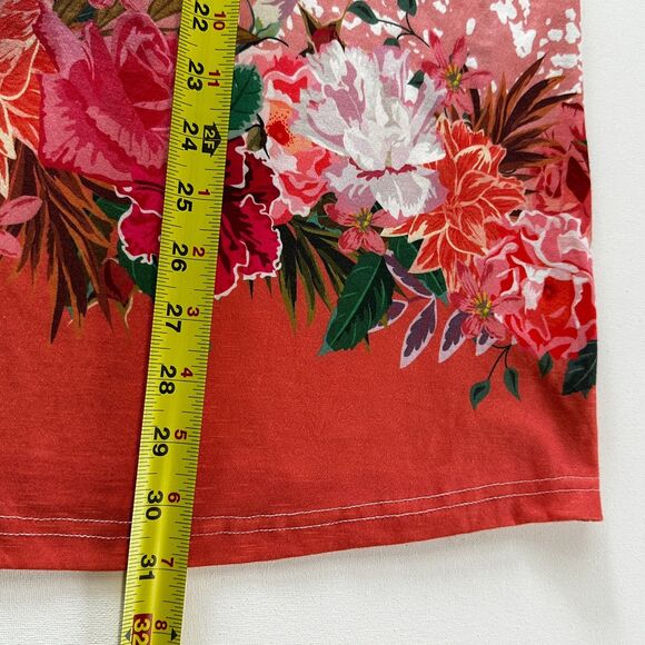 Woman Within Plus Size Watercolor‎ Tunic Women Tops size  1X (22/24) - Picture 8 of 10